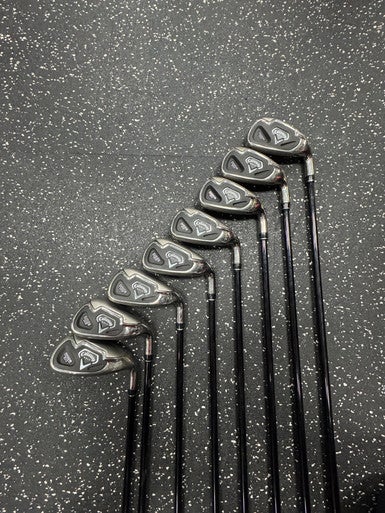 Used Callaway FUSION WIDE SOLE Mens Iron Set RH 4I-SW 11849-S000033326