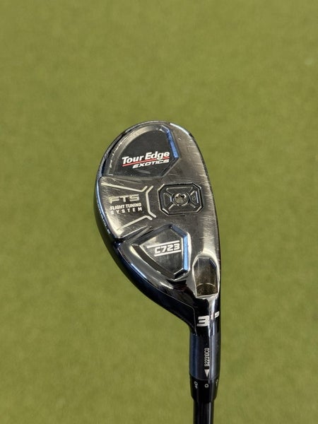 Tour Edge Golf Exotics C723 3 Hybrid 19* HZRDUS Stiff 80g