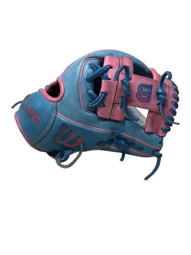 Used Wilson A2000 1786 CC BB/SB Glove RH Throw Carolina Blue 11 1/2" 11835-S000200684