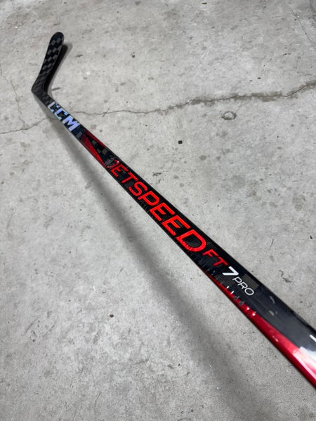 75 Flex P90TM Senior CCM Jetspeed FT7 Pro Right Hand Hockey Stick Pro Stock (Used)
