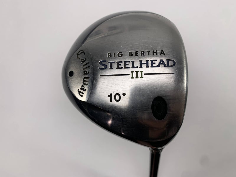 Callaway Steelhead III Driver 10* System III Senior Graphite Mens RH