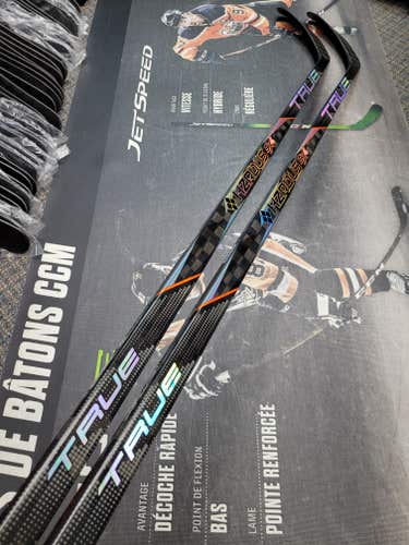 Pro Stock Hockey Sticks 2-Pack - TRUE Hzrdus P28 75 Flex RH (READ DESCRIPTION)