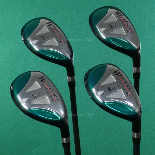 Warrior Custom Golf Tomahawk 2, 3, 4 & 5 Hybrids Factory Graphite Firm SET OF 4