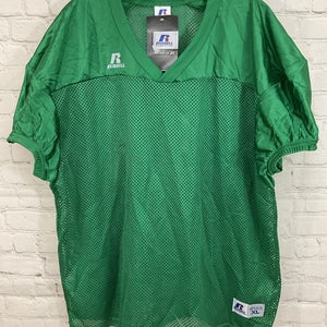 Russell Athletic S096BWK Youth 100% Polyester Football Jersey Green XL