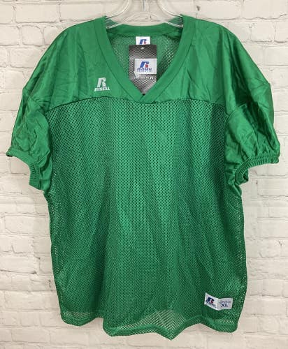 Russell Athletic S096BWK Youth 100% Polyester Football Jersey Green XL