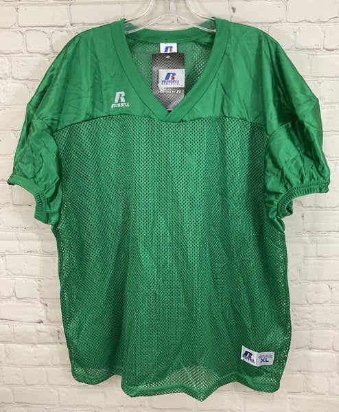 Russell Athletic S096BWK Youth 100% Polyester Football Jersey Green XL