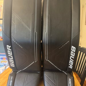 Bauer Supreme M5 Pro Senior Goalie Leg Pads - 35" +1.5" (READ DESCRIPTION)