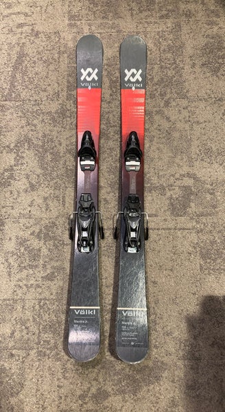 Volkl Mantra Jr 128cm Skis + Look NX7 Bindings