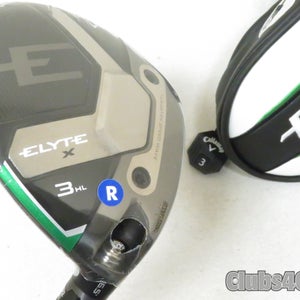 Callaway Elyte X Fairway 16.5°  3HL Wood Mitsubishi Vanquish PL 50 Regular  NEW