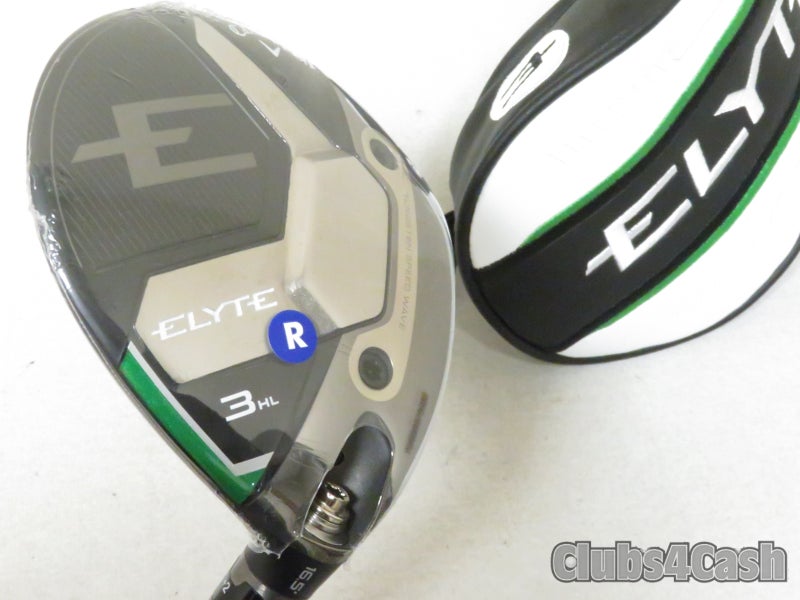 Callaway Elyte Fairway 16.5 3HL Wood DENALI Charcoal 60g 5.5 Regular +HC NEW