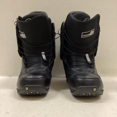 Used Burton OZONE Mens Snowboard Boots Black Senior 11.5 11725-S000494050