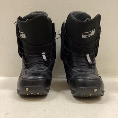 Used Burton OZONE Mens Snowboard Boots Black Senior 11.5 11725-S000494050