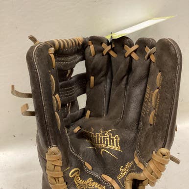 Used Rawlings H115HBR BB/SB Glove RH Throw Brown 11 1/2" 11725-S000494058