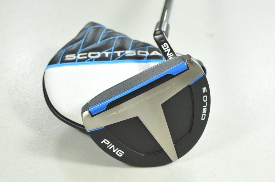 Ping Scottsdale Oslo 3 2025 35" Putter RH Slight Arc Steel with Cover # 205591