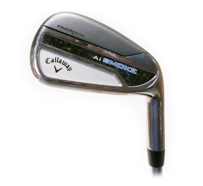 Callaway Paradym Ai Smoke 7 Iron Steel True Temper Elevate 95 Regular Flex