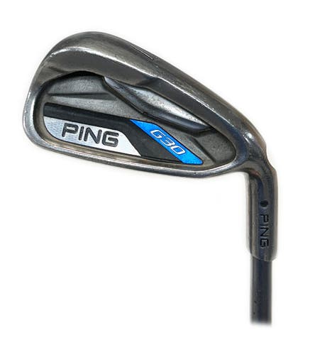 Ping G30 Single 7 Iron Black Dot Graphite Ping TFC 419 Regular Flex