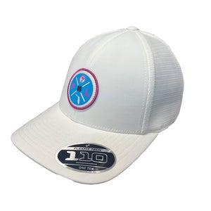 NEW Black Clover Live Lucky Florida Vibe HD Patch White Snapback Golf Hat/Cap