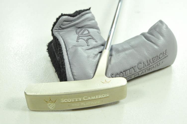 Titleist 2000 Scotty Cameron Pro Platinum Laguna 2 35" Putter RH Steel # 205472