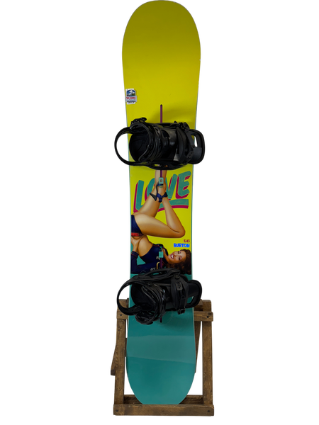 158cm Burton Love Snowboard W/ Burton Cartel Bindings