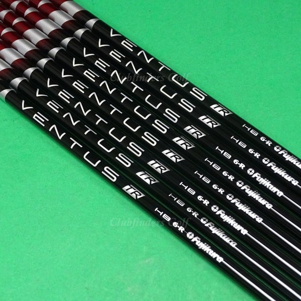 NEW Fujikura Ventus TR Red HB 6-R .370 Regular 41.5" Hybrid Iron Shafts SET OF 8