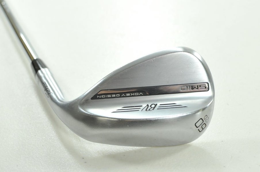 Titleist Vokey SM10 Tour Chrome 60*-12D Wedge Right BV Wedge Flex Steel # 205660