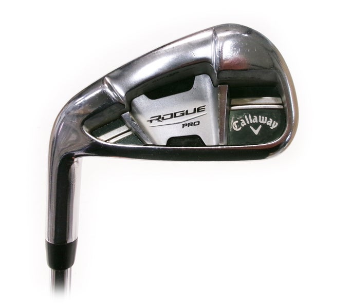 LH Callaway Rogue Pro Single 6 Iron 1* Upright Steel Regular Flex