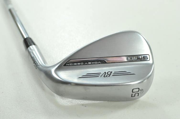 Titleist Vokey SM10 Tour Chrome 50*-12F Wedge Right BV Wedge Flex Steel # 205655