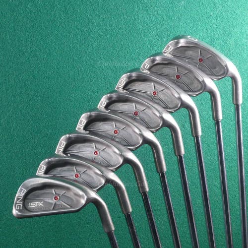 Ping ISI-K Red Dot 3-PW Iron Set Factory Karsten JZ Steel Stiff