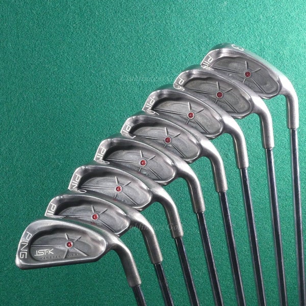Ping ISI-K Red Dot 3-PW Iron Set Factory Karsten JZ Steel Stiff