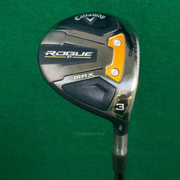 Callaway Rogue ST MAX 15 Fairway 3 Wood Atmos Red FW 5-A Graphite Seniors w/HC