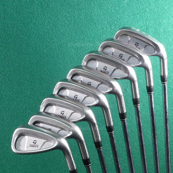 TaylorMade 360 3-PW Iron Set Factory Precision Rifle S-90 Steel Stiff
