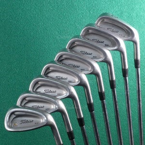 Titleist DCI 981 3-PW Iron Set Factory TriSpec Steel Stiff
