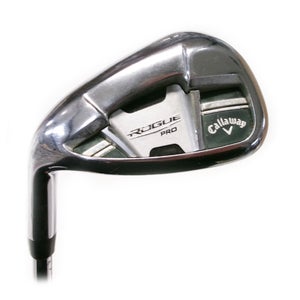 LH Callaway Rogue Pro Single Approach Wedge 1* Upright Steel Regular Flex