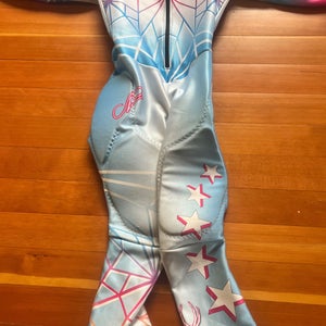 Kids Spyder US Ski Team Lindsay Vonn Performance GS Suit Race Suit Padded 14/16