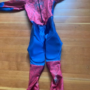 Kids Spyder US Ski Team Spiderman Performance GS Suit Race Suit Padded 6/8