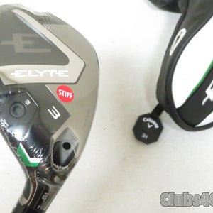 Callaway Elyte Hybrid 19° 3H DENALI Charcoal 70g 6.0 Stiff Flex +Cover .. NEW