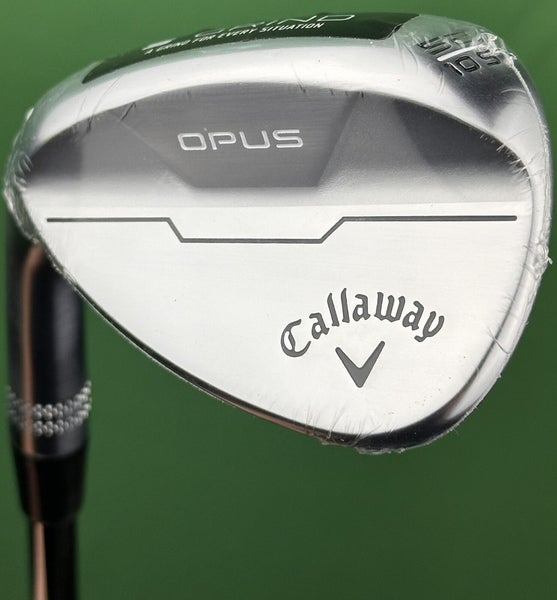 Callaway Opus Chrome Gap GW Wedge LEFT Hand 52-10* S-Grind LH NEW #98444
