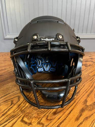 NEW Schutt F7 VTD Football Helmet - Adult Large, Matte Black (READ DESCRIPTION)