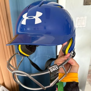 One Size Fits All Under Armour Batting Helmet (New)
