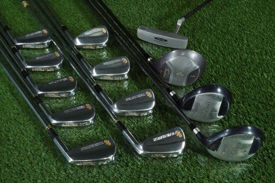 SPALDING TOUR EDITION "BIRD ON BALL" GOLF SET 13pc. VINTAGE MEN'S STIFF S300 RH