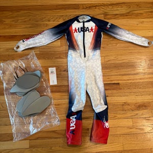 Unisex Youth 10/12 Spyder U.S. Ski Team Ski Suit (Used)