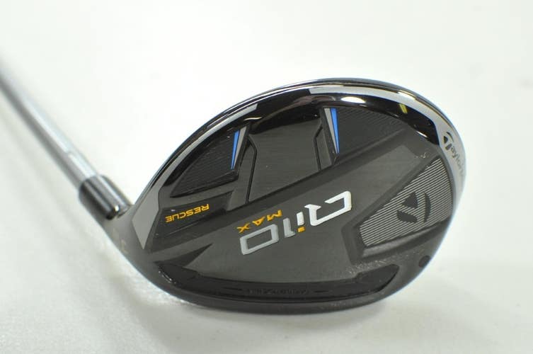 TaylorMade Qi10 Max Rescue 4-23* Hybrid Regular Flex Right 50g Graphite # 205651