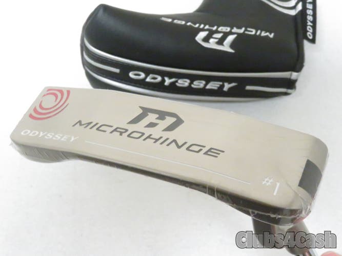 Odyssey MicroHinge #1 Putter 35" +Cover .. NEW