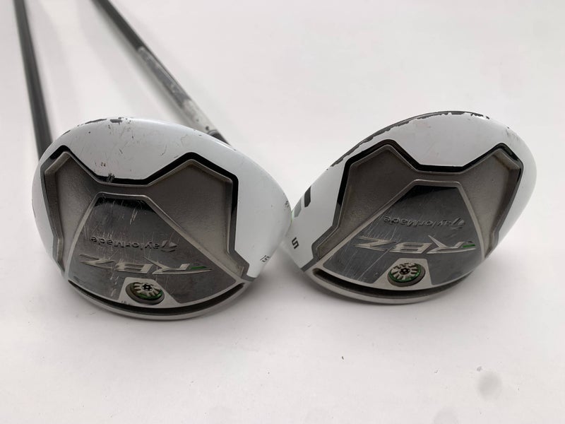 TaylorMade RocketBallz 3 & 5 Fairway Wood Set 15* 18* Matrix Ozik Senior RH