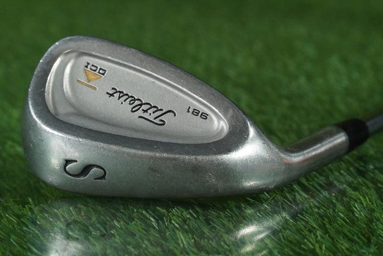 TITLEIST DCI 981 SAND WEDGE "S" STEEL SHAFT LEFT HANDED LH ~ LOOK!!