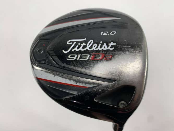 Titleist 913 D2 Driver 12* Aldila RIP Phenom Stiff Graphite Mens RH