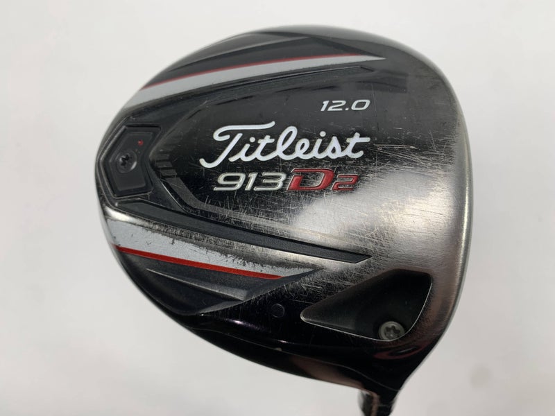 Titleist 913 D2 Driver 12* Aldila RIP Phenom Stiff Graphite Mens RH