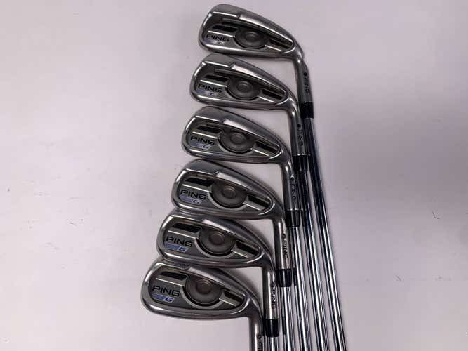 Ping G 2016 Iron Set 5-PW Black Dot NS Pro Modus 3 Stiff Steel Mens RH