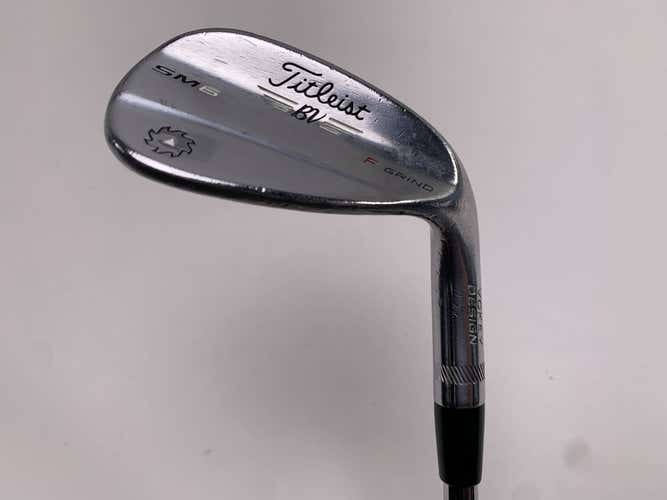 Titleist Vokey SM6 Tour Chrome Gap Wedge GW 50* 12 Bounce Wedge Steel Mens RH