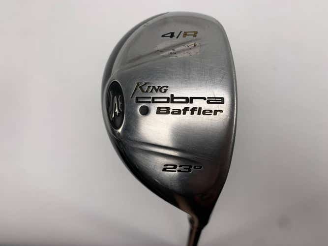 Cobra Baffler 2005 4 Hybrid 23* Aldila NV HL 65g Stiff Graphite Mens RH